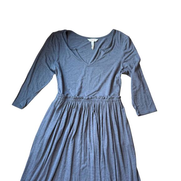 Matilda Jane Choose Your Own Path Go West Maxi Dress Gray 26623D Size Small - Picture 6 of 7